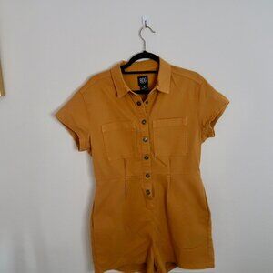 BDG Urban Outfitters Orange Denim Romper